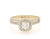 Thumbnail Image 1 of Previously Owned Diamond Bridal Set 1 carat tw Round-cut 14K Yellow Gold