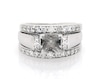 Thumbnail Image 1 of Previously Owned Diamond Bridal Setting 3/4 ct tw 14K White Gold Size 5.75