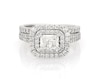 Thumbnail Image 1 of Previously Owned Neil Lane Radiant-Cut Diamond Bridal Set 2 ct tw 14K White Gold Size 7.25