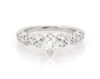 Thumbnail Image 1 of Previously Owned Princess-Cut Diamond Engagement Ring 7/8 ct tw 14K White Gold Size 5