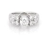 Thumbnail Image 1 of Previously Owned Round-Cut Diamond Engagement Ring 1-5/8 ct tw 18K White Gold Size 5.25