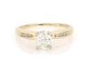 Thumbnail Image 1 of Previously Owned Oval-Cut Diamond Engagement Ring 3/4 ct tw 14K Yellow Gold Size 5