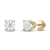 Thumbnail Image 1 of Previously Owned Diamond Solitaire Stud Earrings 1/2 ct tw Round 14K Yellow Gold (I1/I)