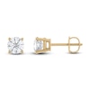 Thumbnail Image 2 of Previously Owned Diamond Solitaire Stud Earrings 1/2 ct tw Round 14K Yellow Gold (I1/I)
