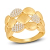 Thumbnail Image 1 of Previously Owned Diamond Pave Ring 1/4 ct tw Round 14K Yellow Gold