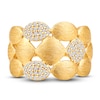 Thumbnail Image 3 of Previously Owned Diamond Pave Ring 1/4 ct tw Round 14K Yellow Gold