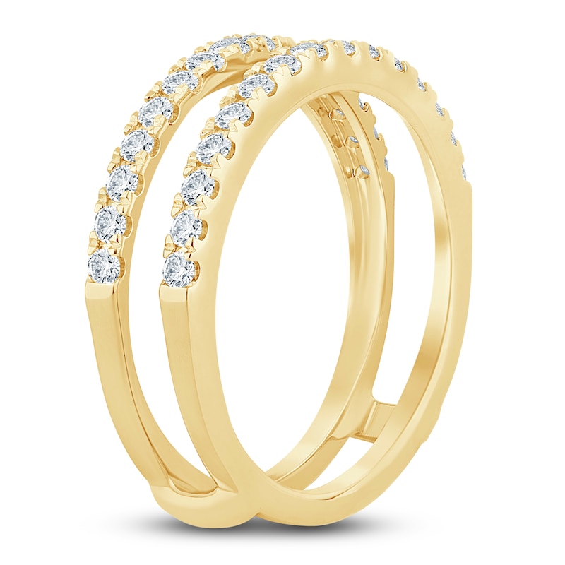 Main Image 2 of Previously Owned Certified Diamond Enhancer Ring 1/2 ct tw 14K Yellow Gold