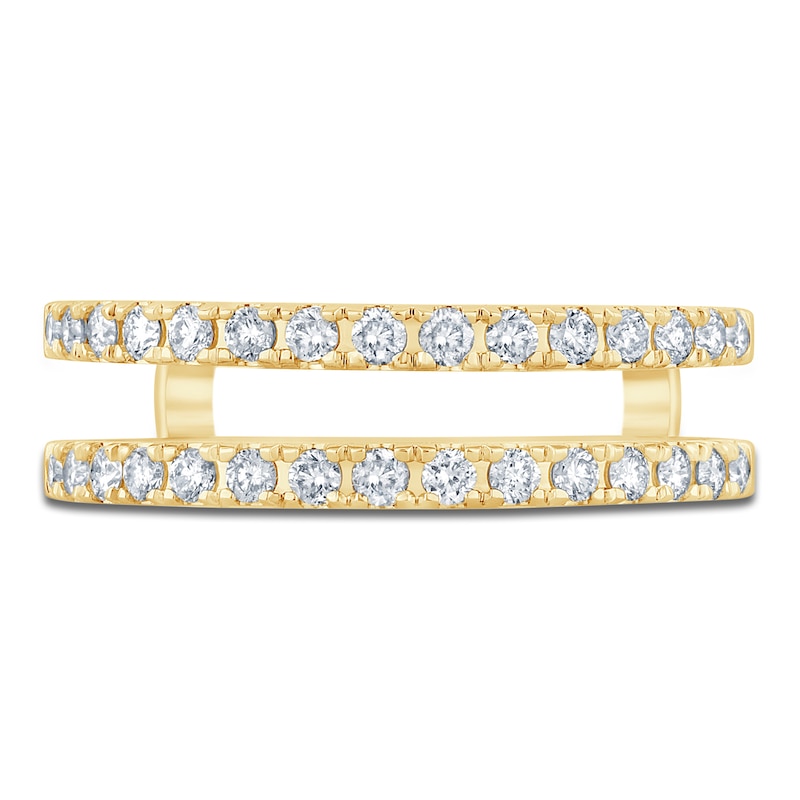 Main Image 3 of Previously Owned Certified Diamond Enhancer Ring 1/2 ct tw 14K Yellow Gold