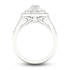 Thumbnail Image 3 of Previously Owned Lab-Grown Diamond Fashion Ring 1 ct tw Round 14K White Gold