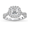 Thumbnail Image 1 of Previously Owned Diamond Engagement Ring Setting 1/2 ct tw Round 14K White Gold
