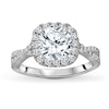 Thumbnail Image 3 of Previously Owned Diamond Engagement Ring Setting 1/2 ct tw Round 14K White Gold