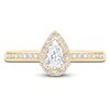 Thumbnail Image 3 of Previously Owned Brilliant Moments Pear-Shaped Diamond Engagement Ring 1/2 ct tw 14K Yellow Gold