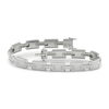 Thumbnail Image 1 of Previously Owned Men's Lab-Created Diamond Bracelet 3-1/2 ct tw Round 14K White Gold