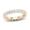 Thumbnail Image 1 of Previously Owned Diamond Eternity Band 2 ct tw Round 14K Yellow Gold