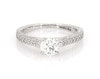 Thumbnail Image 1 of Previously Owned Round-Cut Diamond Engagement Ring 1-1/8 ct tw 14K White Gold Size 6