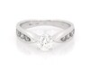 Thumbnail Image 1 of Previously Owned Round-Cut Diamond Engagement Ring 1 ct tw 14K White Gold Size 5.5
