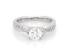 Thumbnail Image 1 of Previously Owned Round-Cut Diamond Engagement Ring 7/8 ct tw 18K White Gold Size 5