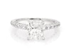 Thumbnail Image 1 of Previously Owned Radiant-Cut Diamond Engagement Ring 2-1/3 ct tw 14K White Gold Size 6
