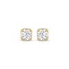 Thumbnail Image 2 of Previously Owned THE LEO Legacy Lab-Grown Diamond Round-Cut Solitaire Stud Earrings 1 ct tw 14K Yellow Gold (F/VS2)