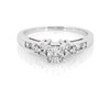 Thumbnail Image 1 of Previously Owned Princess-Cut Diamond Engagement Ring 5/8 ct tw 14K White Gold Size 7