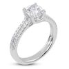Thumbnail Image 2 of Previously Owned Lab-Grown Cushion-Cut Diamond Engagement Ring 1-1/4 ct tw 14K White Gold