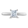 Thumbnail Image 3 of Previously Owned Diamond Solitaire Ring 1 ct tw Princess 14K White Gold (I2/I)