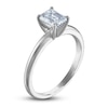 Thumbnail Image 2 of Previously Owned Diamond Solitaire Ring 1 ct tw Emerald 14K White Gold (I2/I)