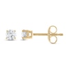 Thumbnail Image 2 of Previously Owned Diamond Solitaire Earrings 1/3 ct tw Round 14K Yellow Gold (I2/I)