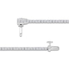 Thumbnail Image 2 of Previously Owned Diamond Tennis Necklace 5 ct tw Round 14K White Gold 16.5"