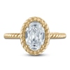 Thumbnail Image 3 of Previously Owned Lab-Grown Oval Diamond Solitaire Ring 1-1/2 ct tw 18K Yellow Gold (F/SI2)