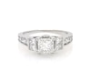 Thumbnail Image 1 of Previously Owned Princess-Cut Diamond Engagement Ring 1-5/8 ct tw 14K White Gold Size 5.25