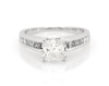 Thumbnail Image 1 of Previously Owned Princess-Cut Diamond Engagement Ring 1-3/8 ct tw 14K White Gold Size 6