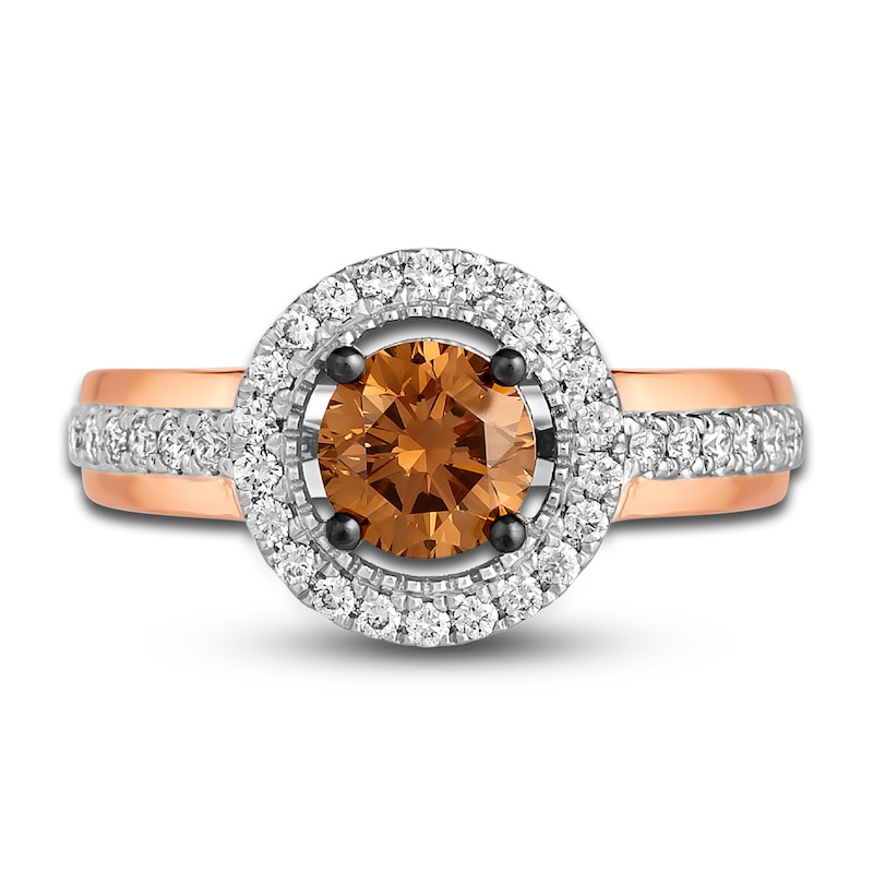 Main Image 2 of Previously Owned Le Vian Diamond Ring 1-1/3 ct tw Round 14K Two-Tone Gold