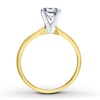 Thumbnail Image 2 of Previously Owned Solitaire Ring Setting 14K Yellow Gold
