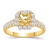 Thumbnail Image 1 of Previously Owned Diamond Engagement Ring Setting 3/4 ct tw Round 14K Yellow Gold