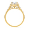 Thumbnail Image 2 of Previously Owned Diamond Engagement Ring Setting 3/4 ct tw Round 14K Yellow Gold