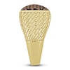 Thumbnail Image 3 of Previously Owned The New Fashioned Men's Brown Diamond Ring 1 ct tw Round 10K Yellow Gold