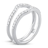 Thumbnail Image 2 of Previously Owned Diamond Enhancer Ring 1/2 ct tw Round 14K White Gold