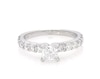Thumbnail Image 1 of Previously Owned Cushion-Cut Diamond Engagement Ring 1-3/8 ct tw 14K White Gold Size 8