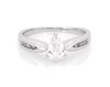 Thumbnail Image 1 of Previously Owned Pear-Shaped Diamond Engagement Ring 7/8 ct tw 14K White Gold Size 8.5