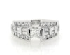 Thumbnail Image 1 of Previously Owned Princess-Cut Diamond Engagement Ring 1-5/8 ct tw 14K White Gold Size 9
