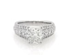 Thumbnail Image 1 of Previously Owned Cushion-Cut Diamond Engagement Ring 3-5/8 ct tw 18K White Gold Size 7
