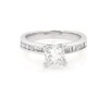 Thumbnail Image 1 of Previously Owned Princess-Cut Diamond Engagement Ring 1-3/8 ct tw 14K White Gold Size 6.75