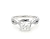 Thumbnail Image 1 of Previously Owned Princess-Cut Diamond Engagement Ring 1-3/4 ct tw 14K White Gold Size 5.5