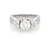 Thumbnail Image 1 of Previously Owned Round-Cut Diamond Engagement Ring 2-1/8 ct tw 18K White Gold Size 4.5