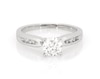 Thumbnail Image 1 of Previously Owned Round-Cut Diamond Engagement Ring 1/2 ct tw 14K White Gold Size 4