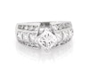 Thumbnail Image 1 of Previously Owned Princess-Cut Diamond Engagement Ring 1-7/8 ct tw 14K White Gold Size 5.25