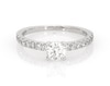 Thumbnail Image 1 of Previously Owned Round-Cut Diamond Engagement Ring 7/8 ct tw 14K White Gold Size 7.5