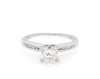 Thumbnail Image 1 of Previously Owned Princess-Cut Diamond Engagement Ring 7/8 ct tw 14K White Gold Size 5.75