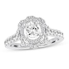 Thumbnail Image 1 of Previously Owned Vera Wang WISH Diamond Engagement Ring 1-1/4 ct tw 14K White Gold